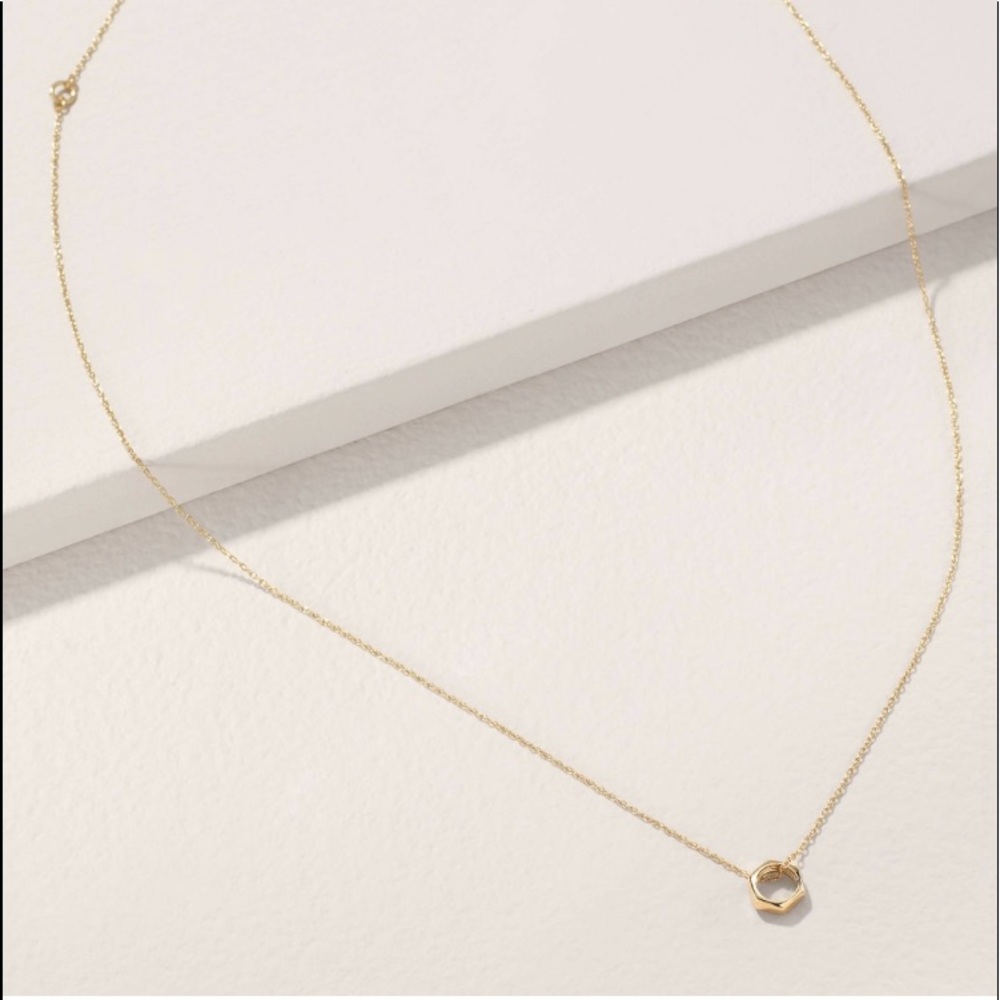 Stella & Dot Mixed Metal Ultra Delicate Hardware Necklace Duo - Picture 4 of 16